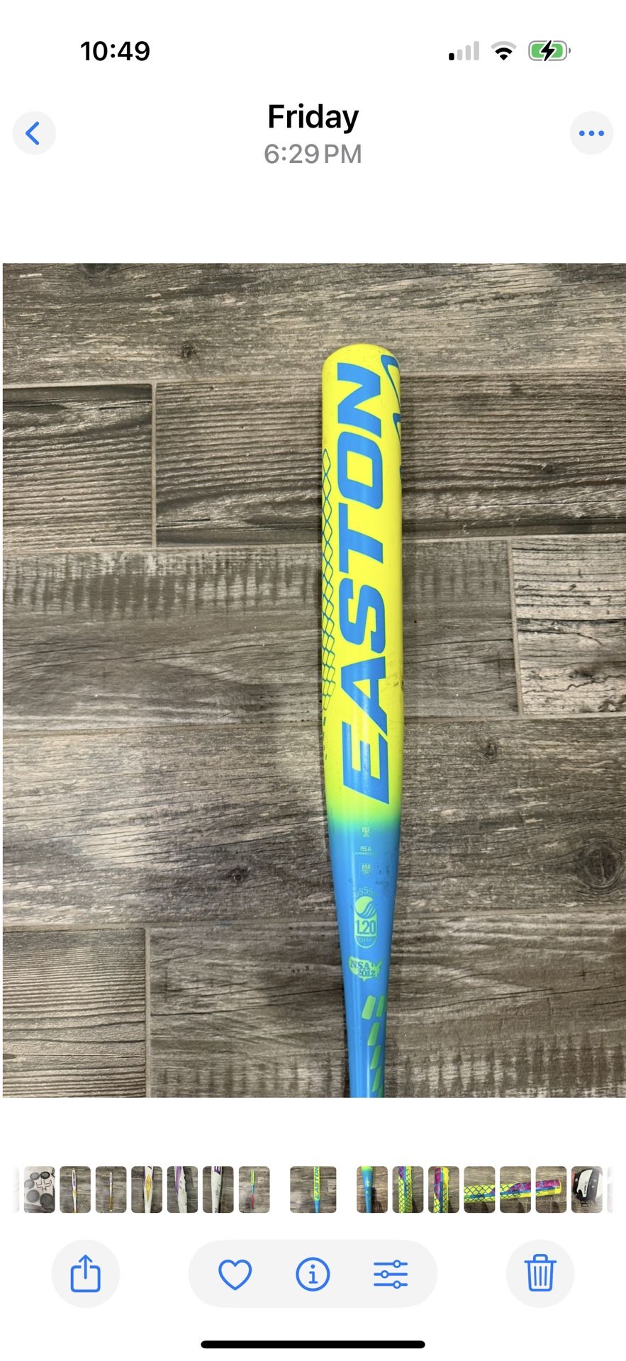 Easton Bat