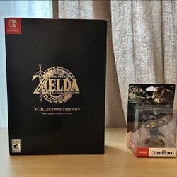 Zelda Tears Of The Kingdom Collectors Edition Plus Link Amiibo