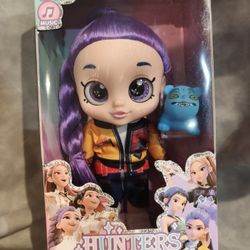 K-Pop Demon Hunter Doll With Music and Light 5D Eyes-Rumi