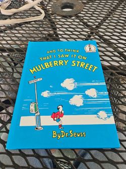 And To Think That I Saw It On Mulberry Street by Dr. Seuss