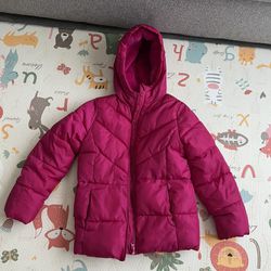 Jackets For 7/8y Girls Pink Winter Coat