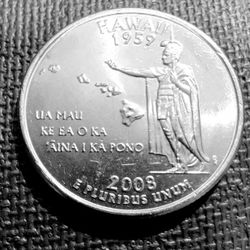2008-P Hawaii State Quarter Uncirculated 