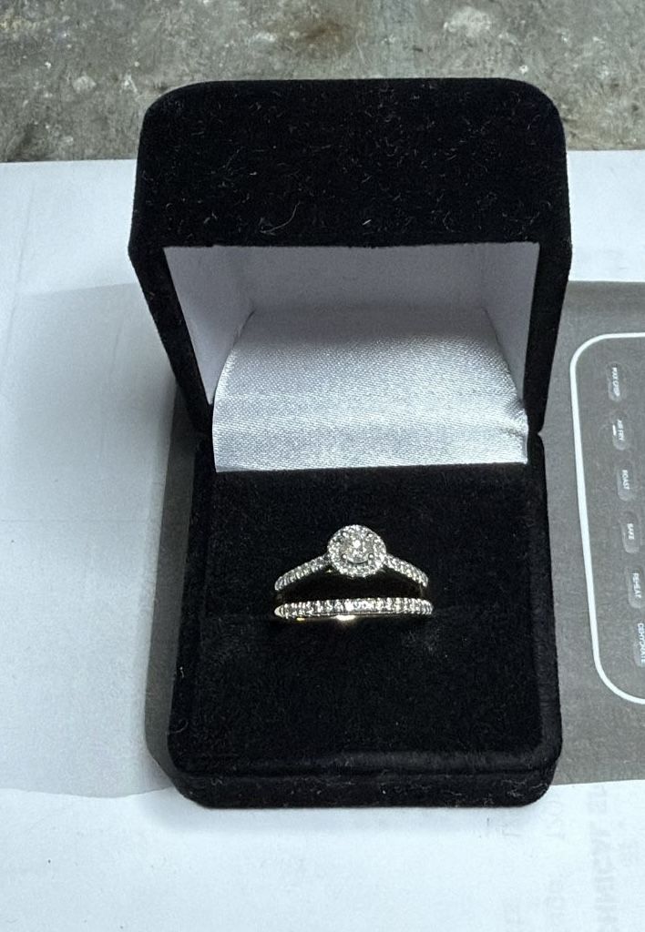 Wedding Ring Gold 14 K With Diamond for Women