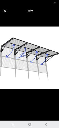 Wall-Mounted Outdoor Canopy Bracket Awning Kit