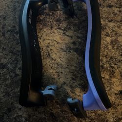 Purple & Black Violin Shoulder Rests  4/4  and 3/4 1/2