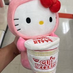ramen noodle hello kitty pig 