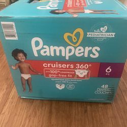 Pampers Diapers Size 6 - 48 Count