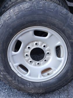 CHEVY - GMC WHEELS HAVE 2 WHEELS 17 INCH 8 LUG FITS 2011 AND UP