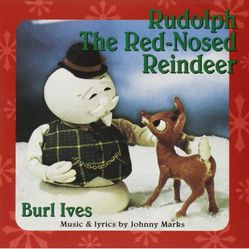 Vintage Rudolph the Red-Nosed Reindeer by Burl Ives Christmas Music CD 1964