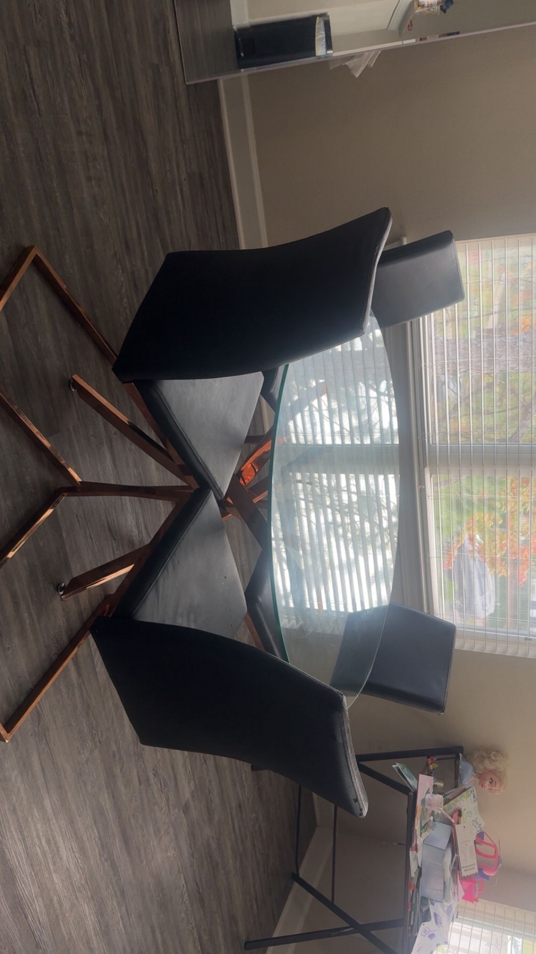Glass Dining Table