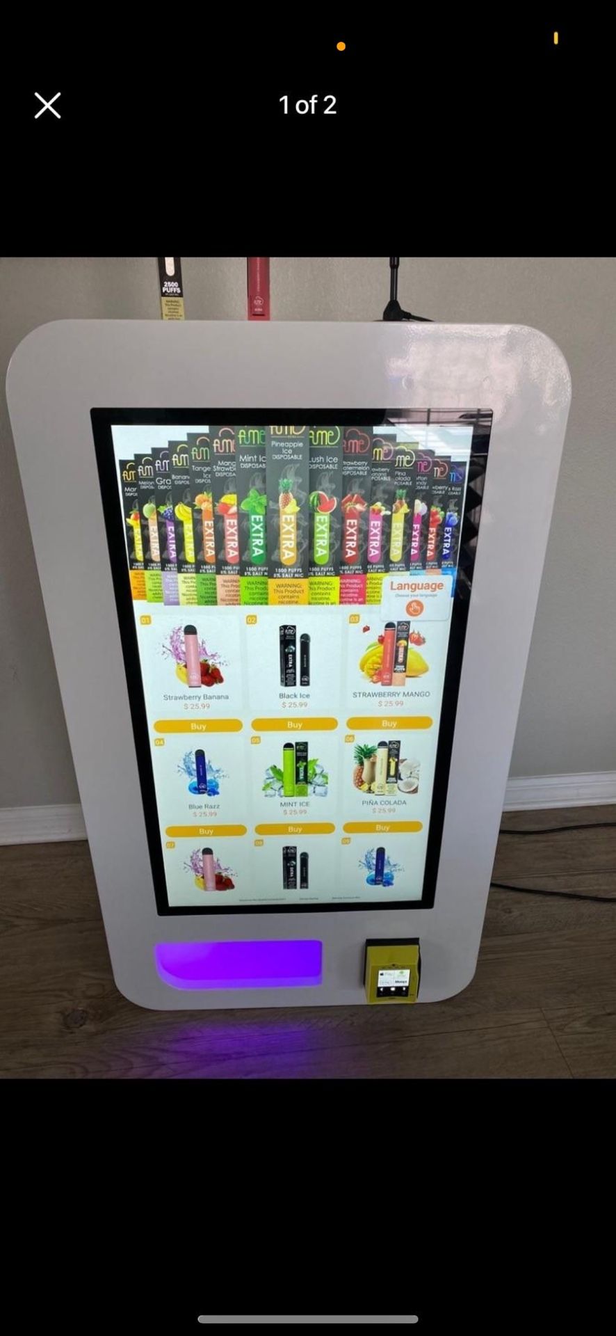 Vending machine for sale amazing quality profit generating