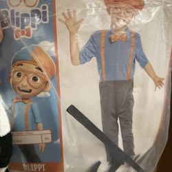 Blippi Halloween Costume Toddler 3-4t