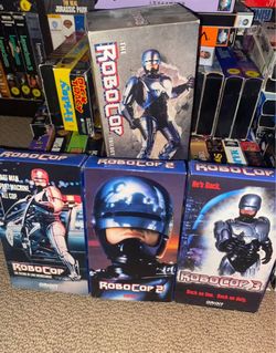 Robocop trilogy box set vhs