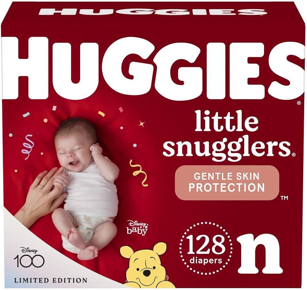 Huggies Little Snugglers Baby Diapers -Absorbent, Breathable Protection
