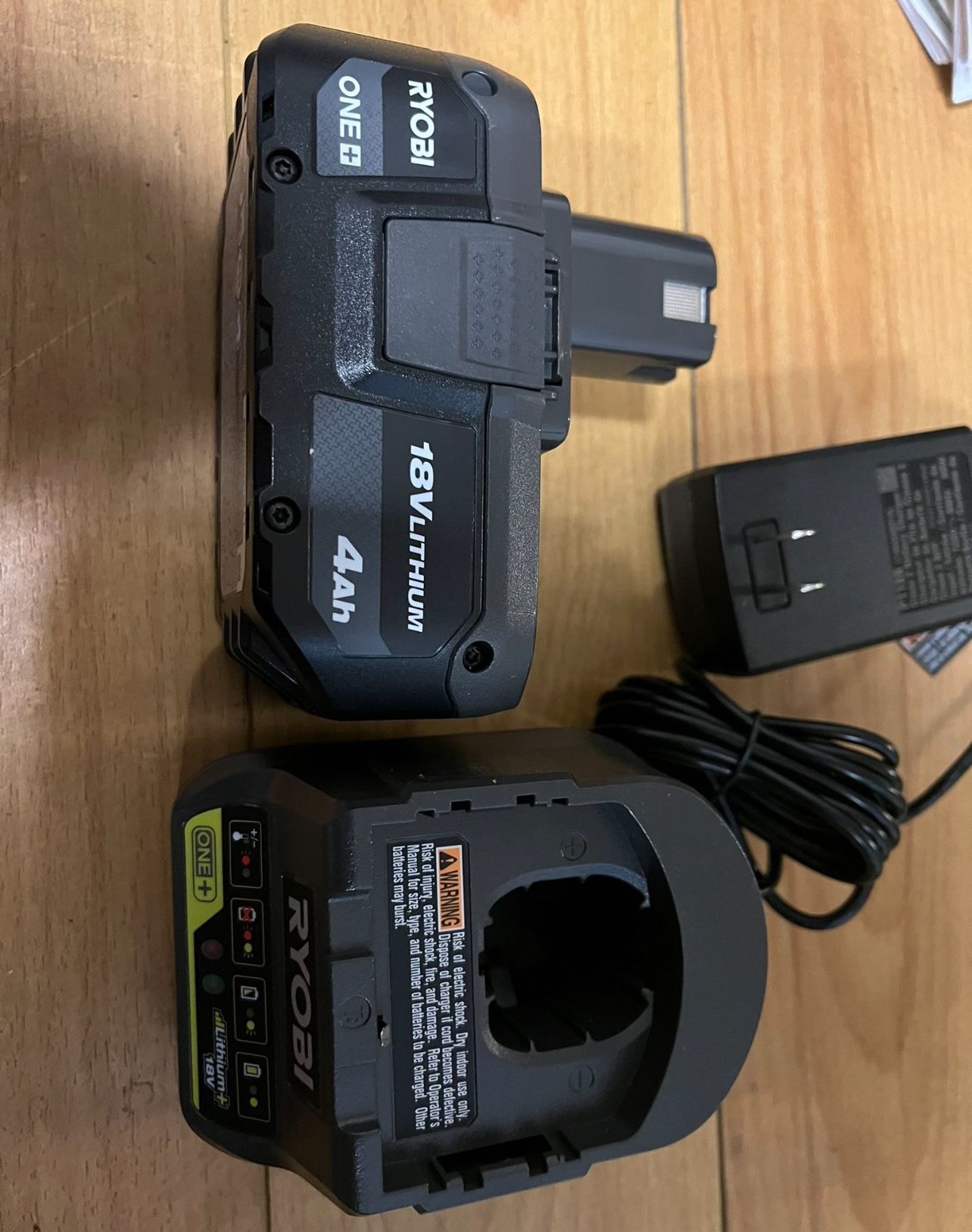 New Ryobi 4ah Battery With Charger