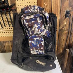 Diamond Backpack Baseball Bag