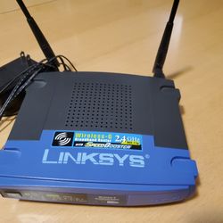 Linksys WRT54GS Wireless-G Broadband Router with SpeedBooster
