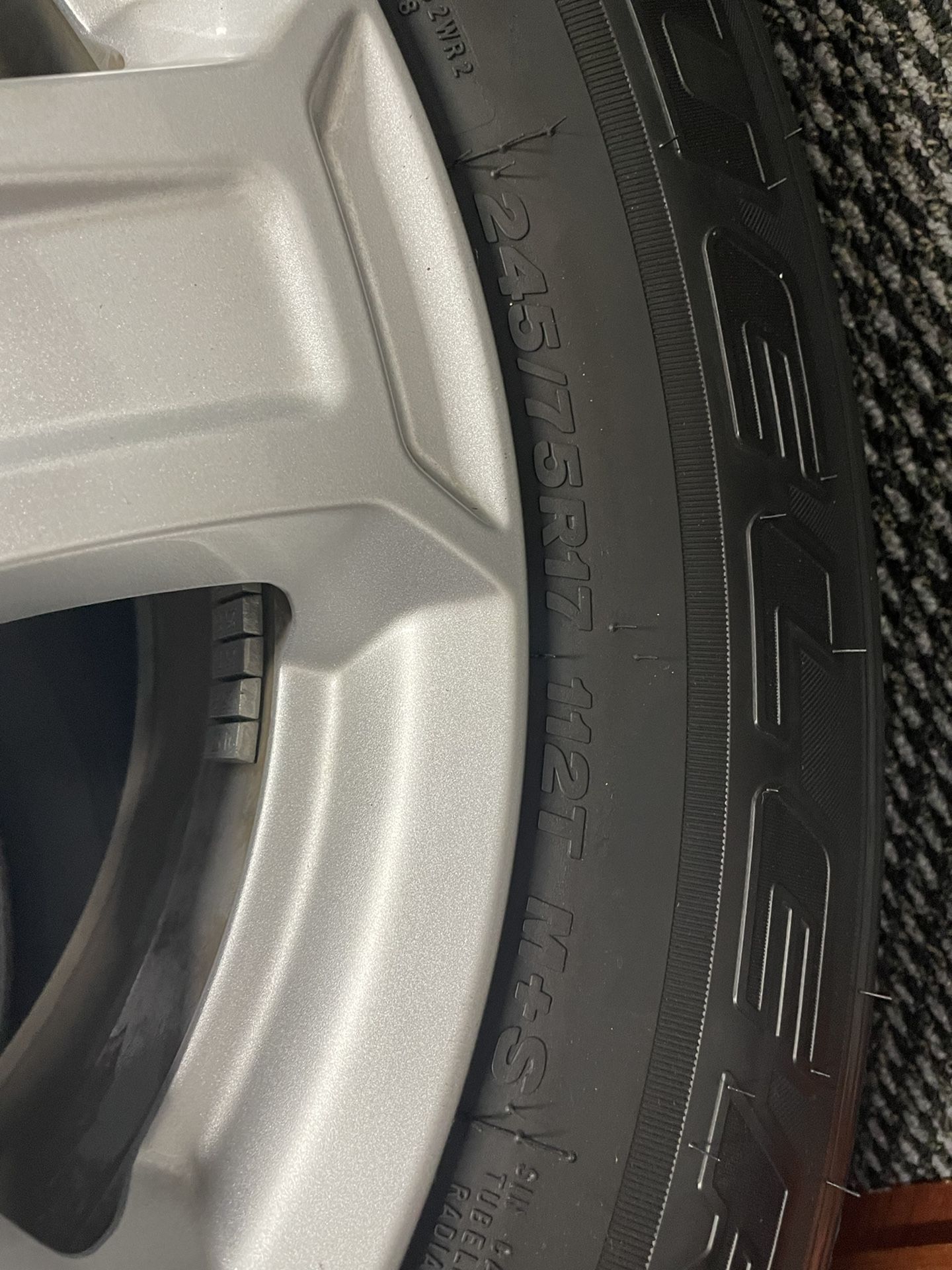 Tires And 17” Wheels For Sale