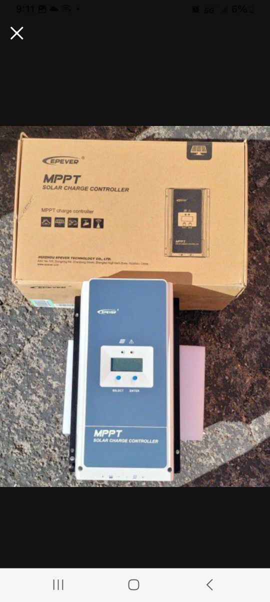 80 Amp EPEver Solar Charge Controller MPPT