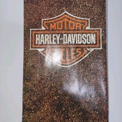 Vintage 1998 Harley-Davidson 95th Anniversary Commemorative Promotional Map