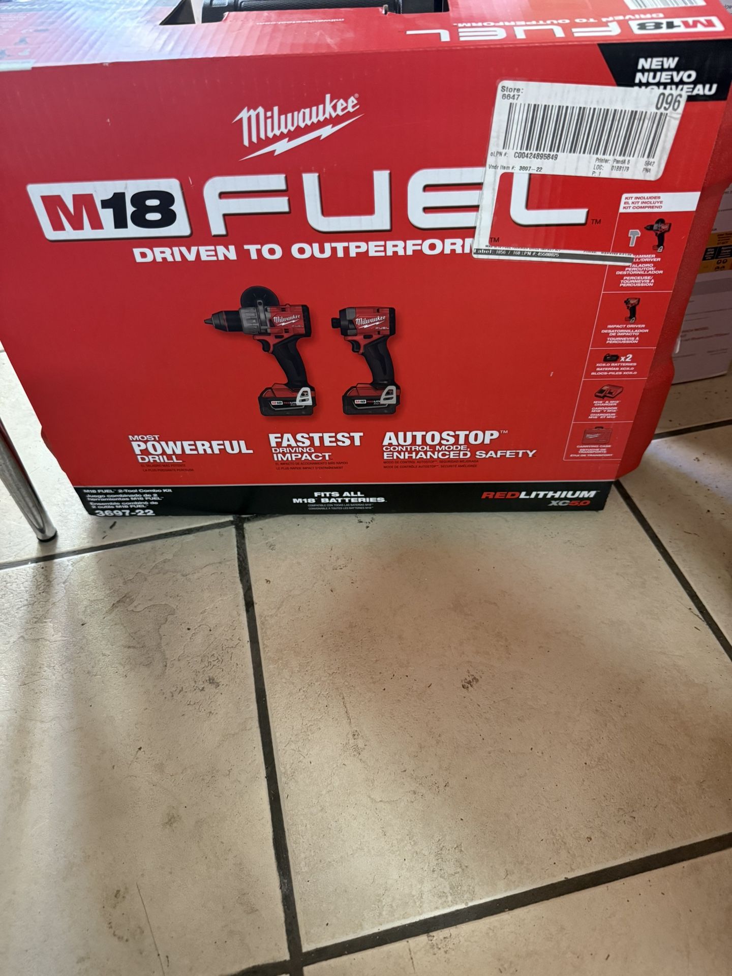 Milwaukee Impact Drill