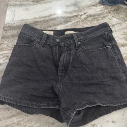 Levi’s Denim Black Short Size 27
