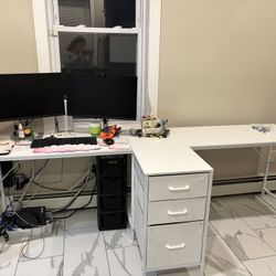 94” Two Person Desk