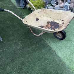Vintage Wheel Barrow 