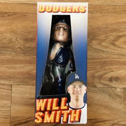 🔥🔥 WILL SMITH 5/21/25 LAST OUT WORLD SERIES BOBBLEHEAD LA DODGERS NIB