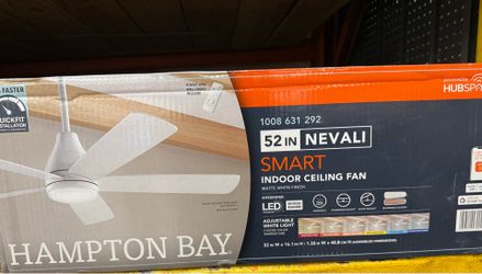 52inch Nevali Hampton bBay smart ceiling fan