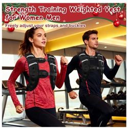 Weight Vest with Reflective Stripe,  20lb