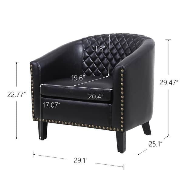 Barrel Chair Wingback Chair Accent Chair Living Room Furniture