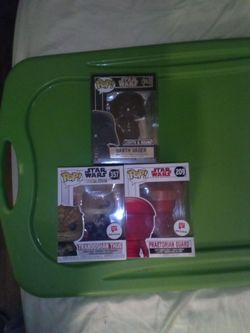 Star Wars Funko Pop Lot of 3