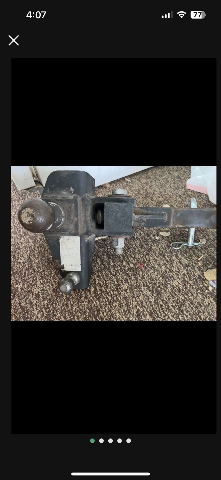 Heavy Duty Trailer Hitch