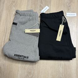 Black And Dark Grey Essential Shorts