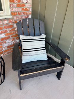 Set of two Adirondack chairs