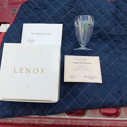 Lenox Crystal Cat Glass