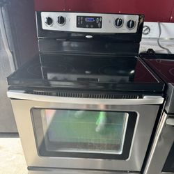 Whirlpool Stove Electric Stainless Steel 