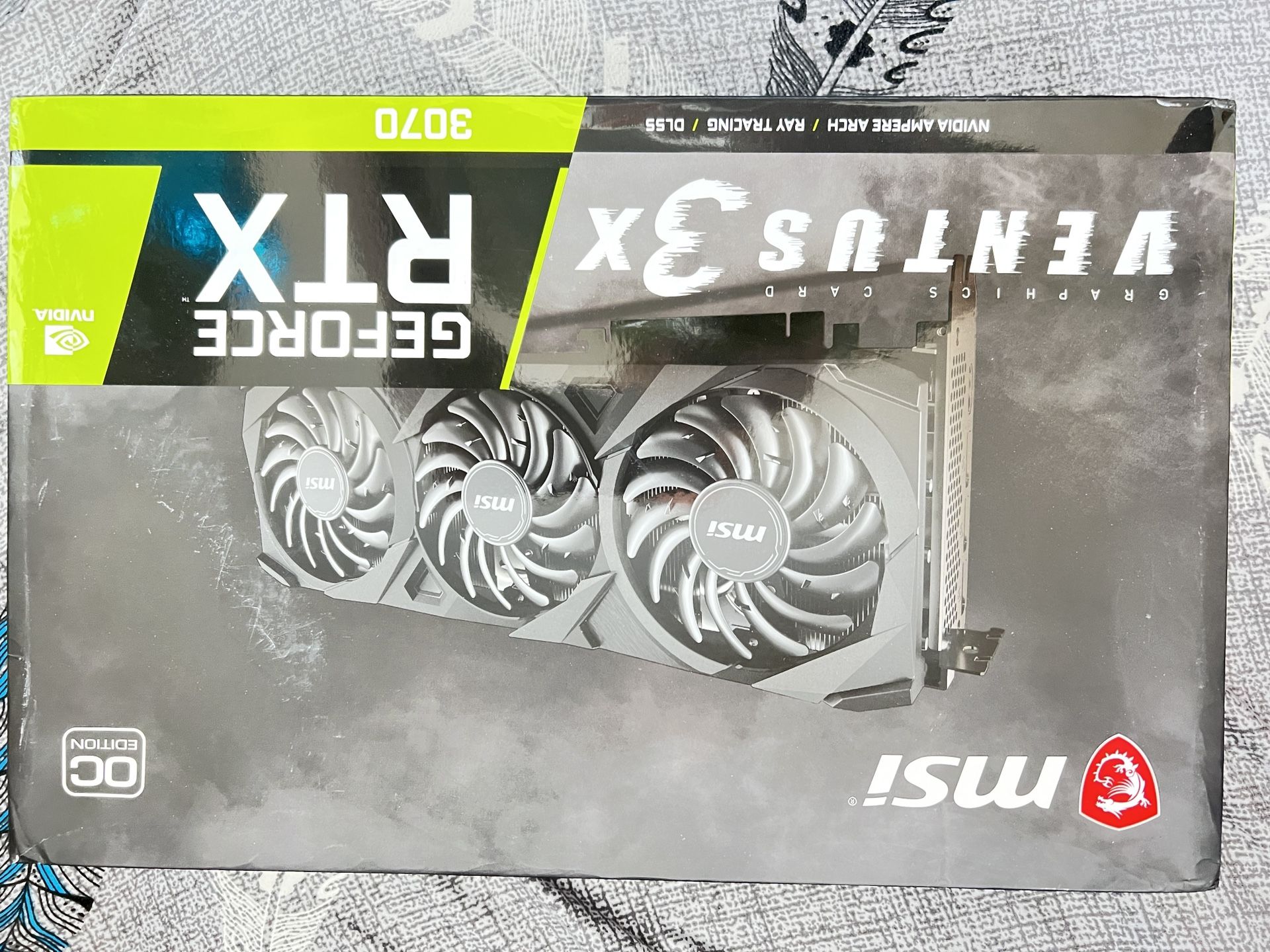 Msi  RTX 3070 Ventus 3x Oc Edition 