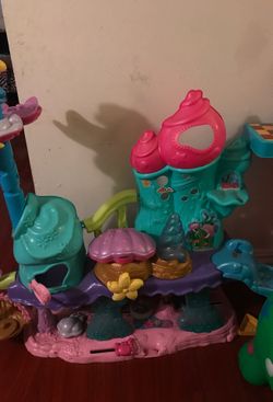 Little mermaid mini castle
