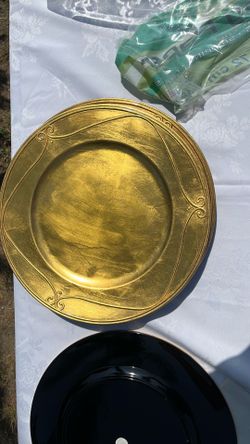 Princess house gold dishes
