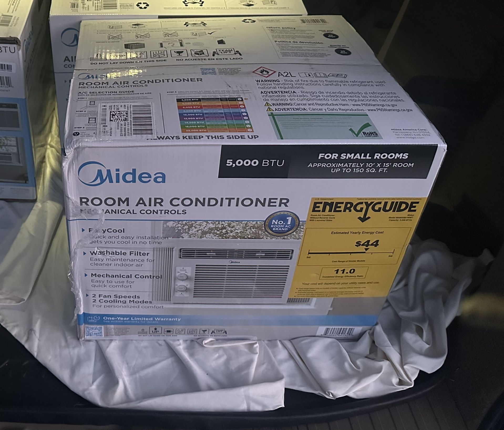 Midea 5000BTU Small Room Window Air Conditioner