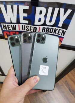 IPHONE 11 PRO MAX 64GB FOR TMOBILE AND METRO OR AT AND T AND CRICKET 2PI0