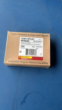 Square D Breakers HOM115PCAFi