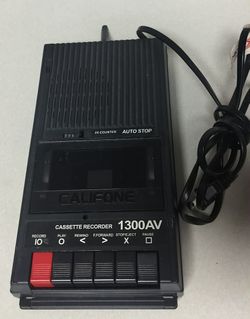 Vintage Califone 1300AV Cassette Recorder 
