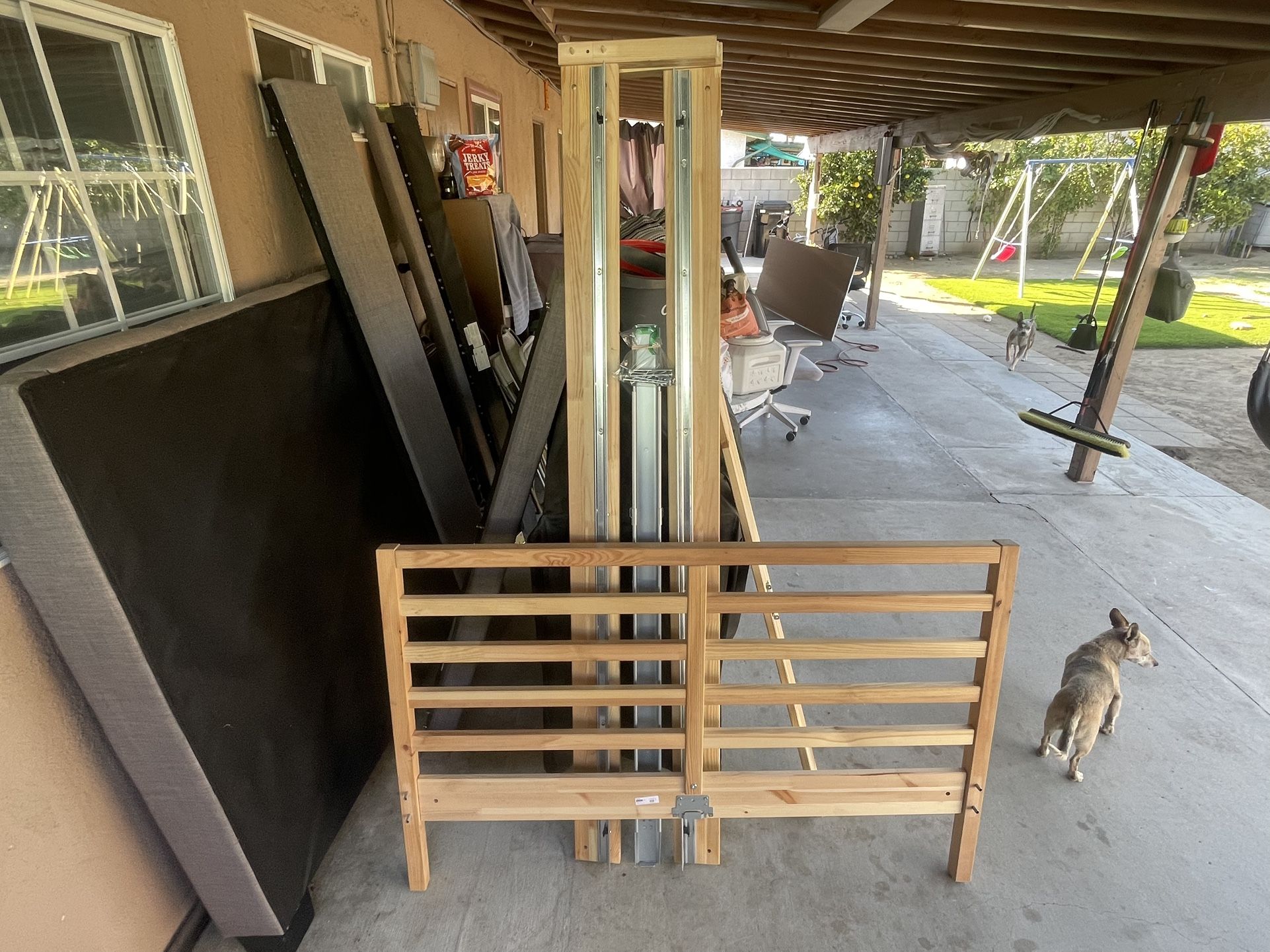 Full Wood Bed Frame (slightly used)