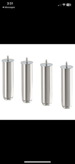 Bulk IKEA NORSBORG 7 1/8" Steel Furniture Sofa Legs Couch Bed Chair M8 screw