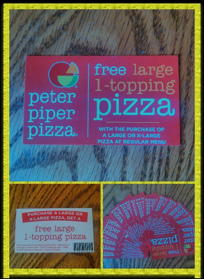 Peter Piper Pizza "BOGO" Coupons