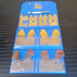 Value Collection Steel Radius Gage Set Tools 