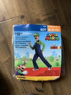 Halloween Costume Mario Luigi